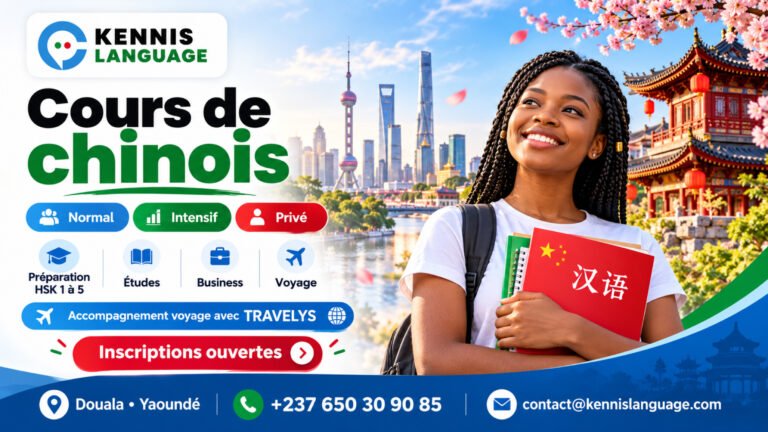 Cours de chinois au Cameroun &ndash; HSK 1 &agrave; 5, &eacute;tudes et immigration | Kennis Language